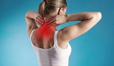 Die Hauptmanifestationen der zervikalen Osteochondose