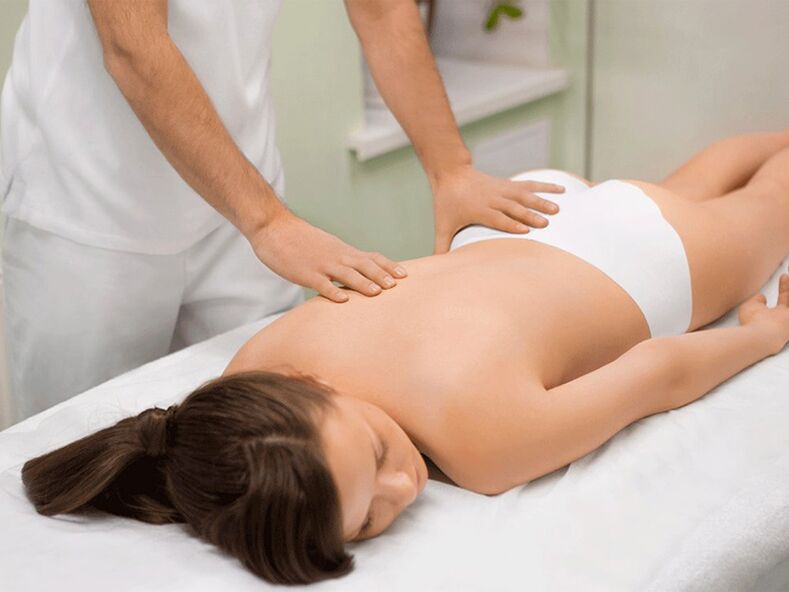 Massage ist eine wirksame Methode zur Beseitigung der Symptome einer Osteochondrose